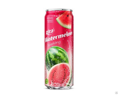 Rita Sparkling Watermelon Juice Drink 320ml Sleek Can Wholesale Beverage