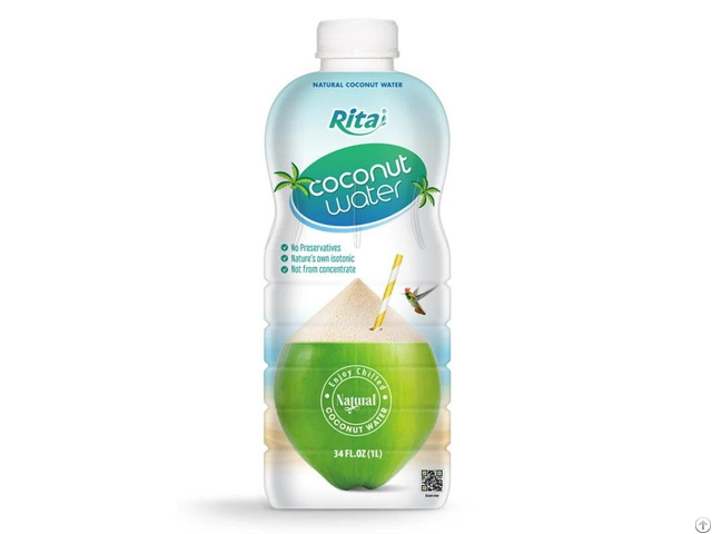 Pp Bottle Natural Coconut Water No Preservatives 34 Fl Oz Wholesale Beverage