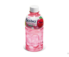 Bici Strawberry Drink With Nata De Coco 320ml Wholesale Beverage