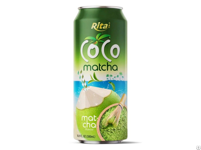 Canned Coconut Water Matcha For Energy Wholesale Beverage
