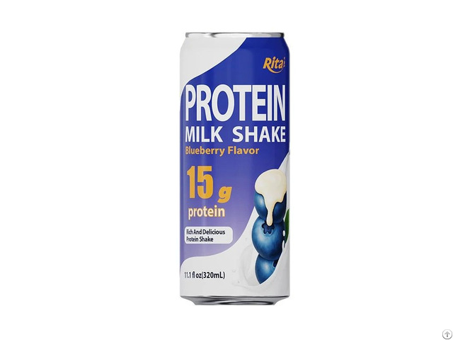 Protein Milk Shake Blueberry Flavor 11 1 Fl Oz Wholesale Beverage