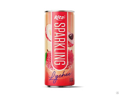Sparkling Drink Fruit Lychee 250ml Cans Wholesale Beverage