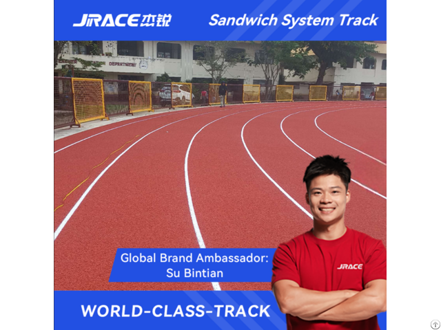 Jrace Customized Thickness Sandwich Running Track