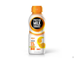 Protein Milk Shake With Honey 330ml Pp Bottle