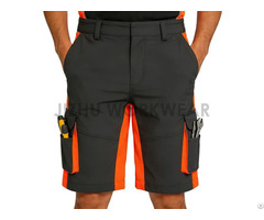 Men S Stretch Cargo Work Shorts
