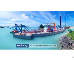 High Efficiency Cutter Suction Dredger For River Desilting And Harbour Silt Removal