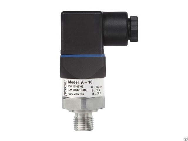 Wika A 10 Pressure Transmitter Manufacturer