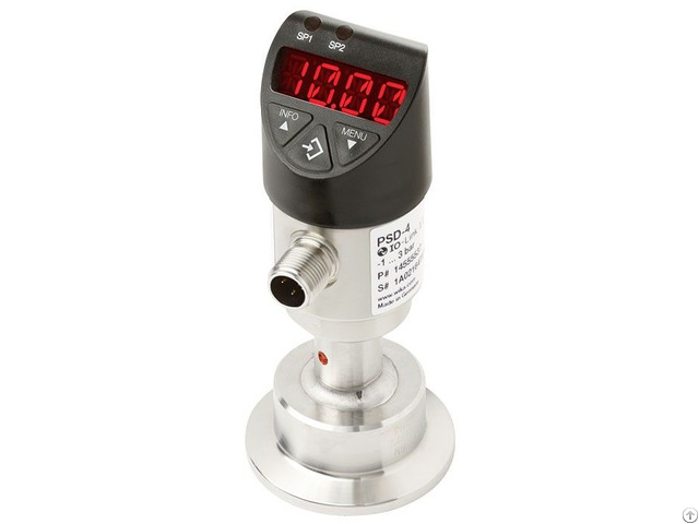 Wika Psd 4 Electronic Pressure Switch With Display