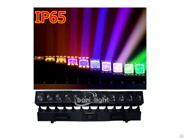 Borilight Br Wlm1260 Waterproof Ip65 12x60w Led Pixel Wave Beam Bar Light
