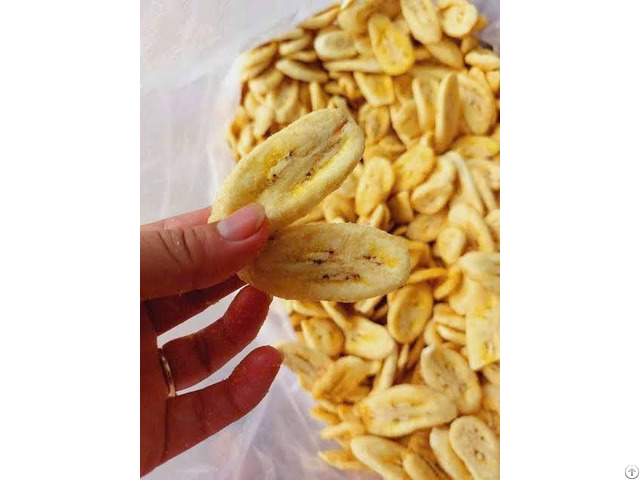 Crispy Dried Bananas Crunchy In Every Bite