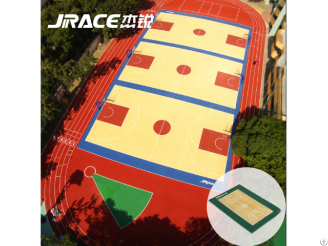 Jrace Maple Court Surface Material  Floor Coating For Indoor Basketball