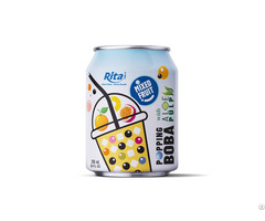 Best Selling 8 4 Fl Oz Cans Popping Boba Bubble Tea Mixed Fruit