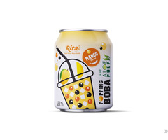 Fl Oz Cans Popping Boba Bubble Tea Mix Mango