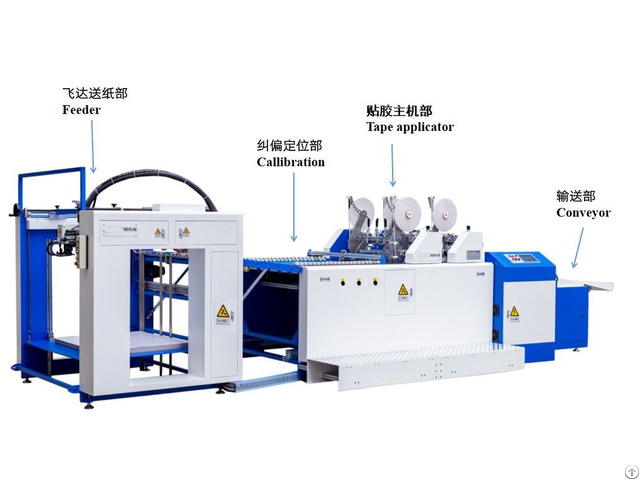 Automatic Double Side Tape Applicating Machine