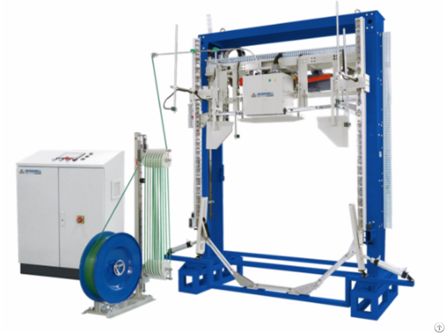 Top Press Auto Pallet Strapper Arch Size W1400×h2450