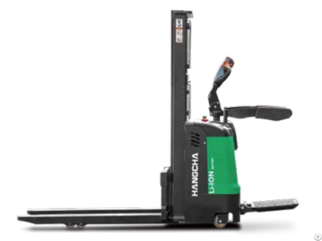 Stand On Counterbalanced Lithium Ion Forklift 1 6 Ton