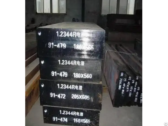 Din 1 2344 Material Equivalent H13 Skd61 Hot Work Steel Bars Stock Available