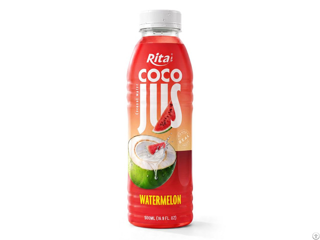 Coco Jus Watermelon Flavor 500ml Pet Bottle