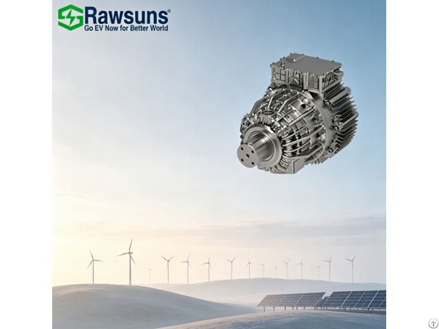 Rawsuns 3 In 1 Integrated Wind Generator 12kw 30rpm 540 750vdc Low Rpm Motor