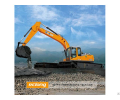 Relong Amphibious Excavator For Water Conservancy River Dredging And Land Reclamation