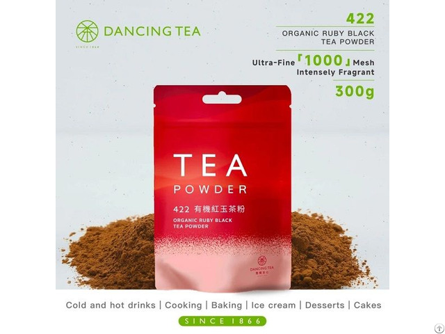 Organic Ruby Black Tea Powder