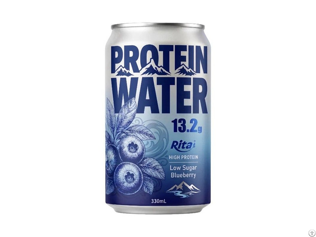 High Protein Water Blueberry Drink 13 2g Low Sugar 330ml Oem Supply From Vietnam