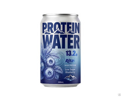 High Protein Water Blueberry Drink 13 2g Low Sugar 330ml Oem Supply From Vietnam