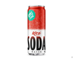 Sparkling Apple Soda Water 320ml Can For Wholesale Oem Supply From Vietnam