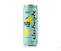 Yuzu Electrolyte Water Drink 325ml Low Sugar Hydration Beverage