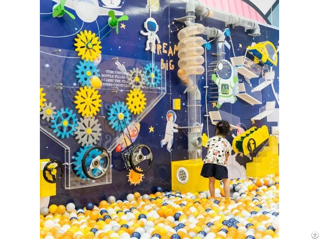 Wall Level Challenge Game Indoor Children S Playground Ball Fortress