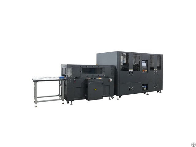 Automatic Four Corner Cutting Shrink Wrap Machine