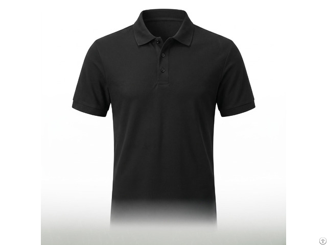 250gsm Men Blank Short Sleeve Pique Polo Shirt