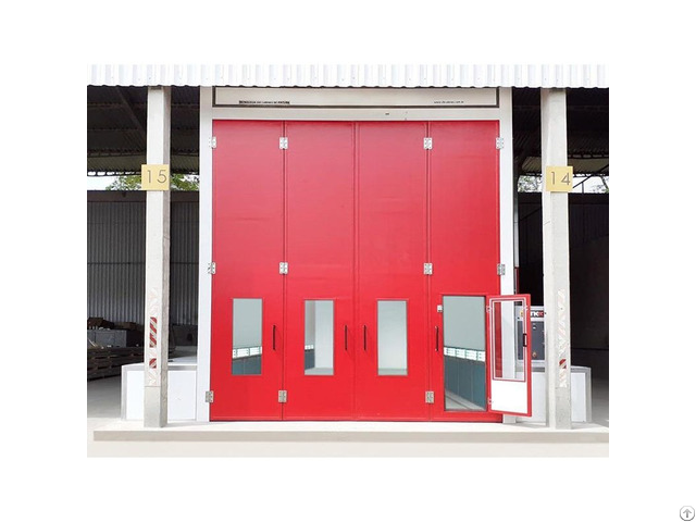 Truck Paint Booth With Side Draft