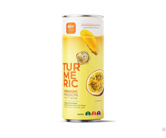 Rita Less Sugar Turmeric Passion Fruit Drink 250ml Slim Can Wholesale Beverage