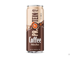 Rita Protein Coffee 15g Ready To Drink High Mocha 325ml Can Wholesale Beverage