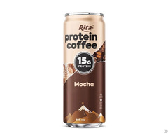 Rita High Protein Coffee Mocha Drink 15g Rtd Beverage 325ml Wholesale