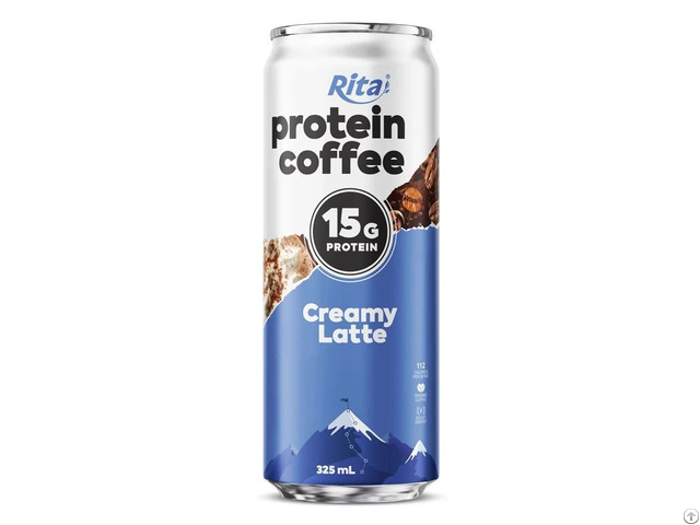 Rita High Protein Coffee Creamy Latte Drink 15g Rtd Beverage 325ml Wholesale