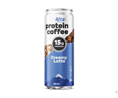 Rita High Protein Coffee Creamy Latte Drink 15g Rtd Beverage 325ml Wholesale