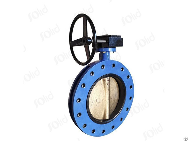 U Type Flanged Butterfly Valve
