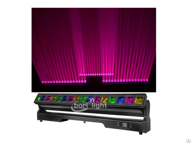 Borilight Br Lm1640 Rattlesnake 16x40w Led Zoom Rgbw Batten Moving Beam Bar Pixel Light