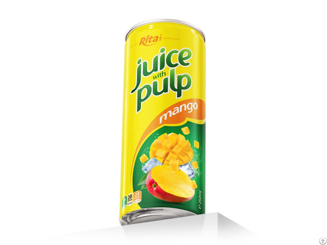 Rita Mango Juice With Pulp 250ml Can