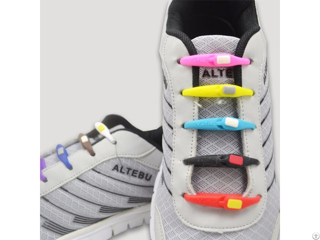 New Elastic No Tie Silicone Shoe Laces