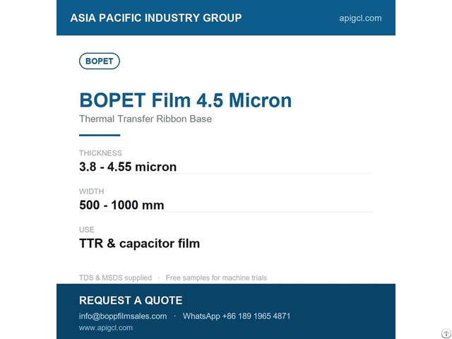Bopa Film 20 Micron Silver Plain For Food Sachets