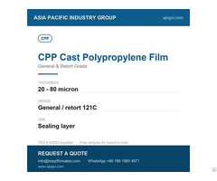 Pe Film 20 Micron White Metallized For Retort Pouches