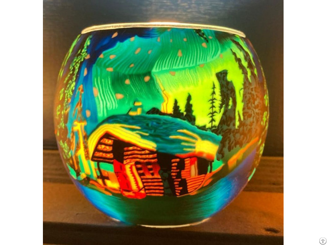 Clay Candle Holder