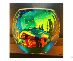 Clay Candle Holder