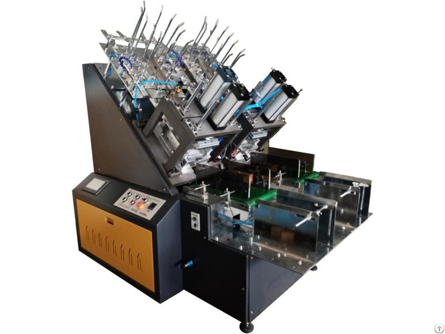 Automatic Paper Lunch Box Machine
