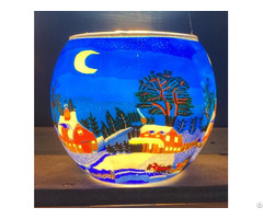Polymer Clay Candle Jar
