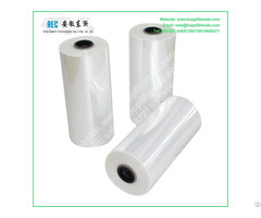 Pof Shrinkage Film Central Fold