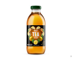 Tea Drink With Lemon Honey Natural Brewed